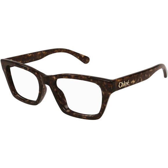 NEW CHLOE EYEGLASSES HAVANA WOMEN EYEWEAR CHLOE CH0242O 002 - Picture 1 of 3